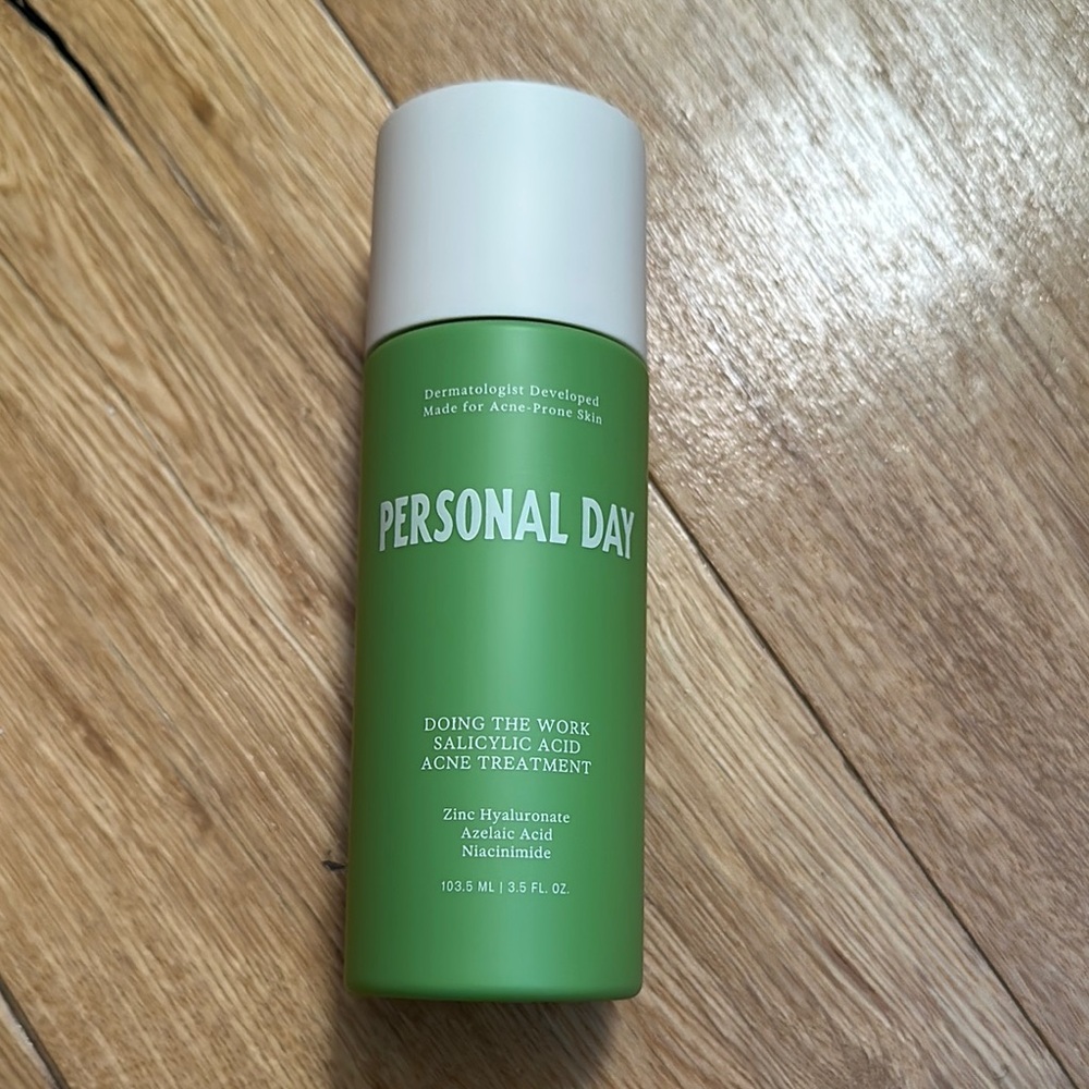 NEW Personal Day Doing the Work Salicylic Acid Treatment 3.5 Fl oz